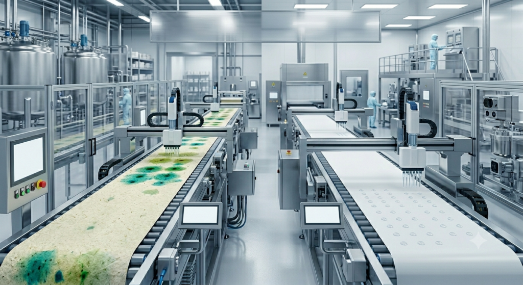 produktionsstrasse chemindustrie